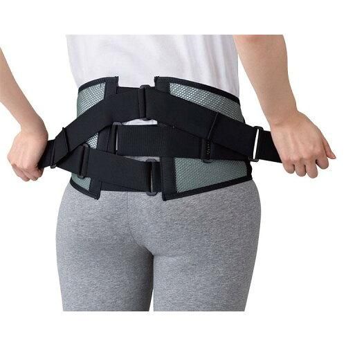 ミズノ 骨盤ベルトワイド 23 ブラック グレー M L 7217