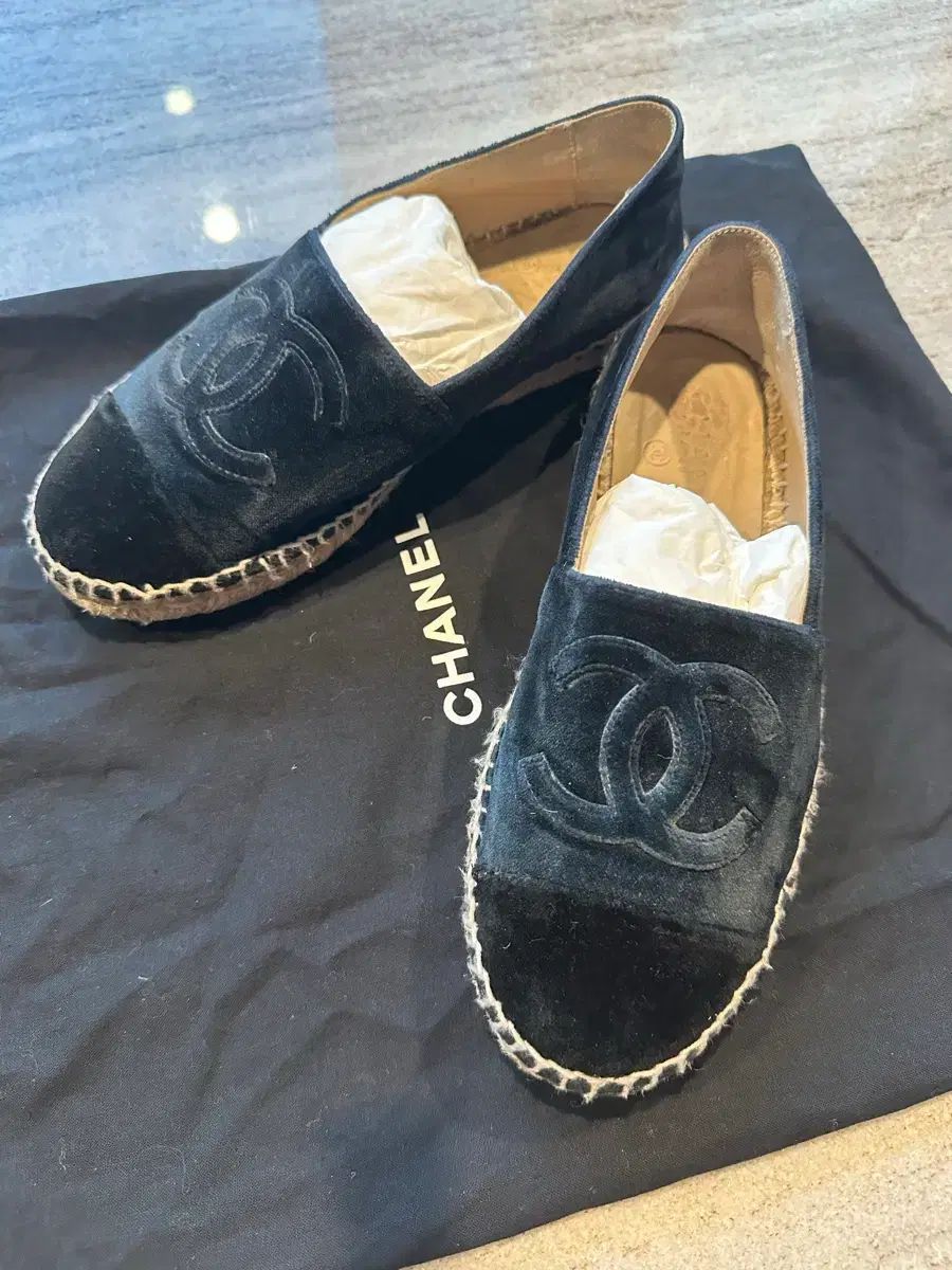 シャネルエスパドリーユ37 - メルカリ