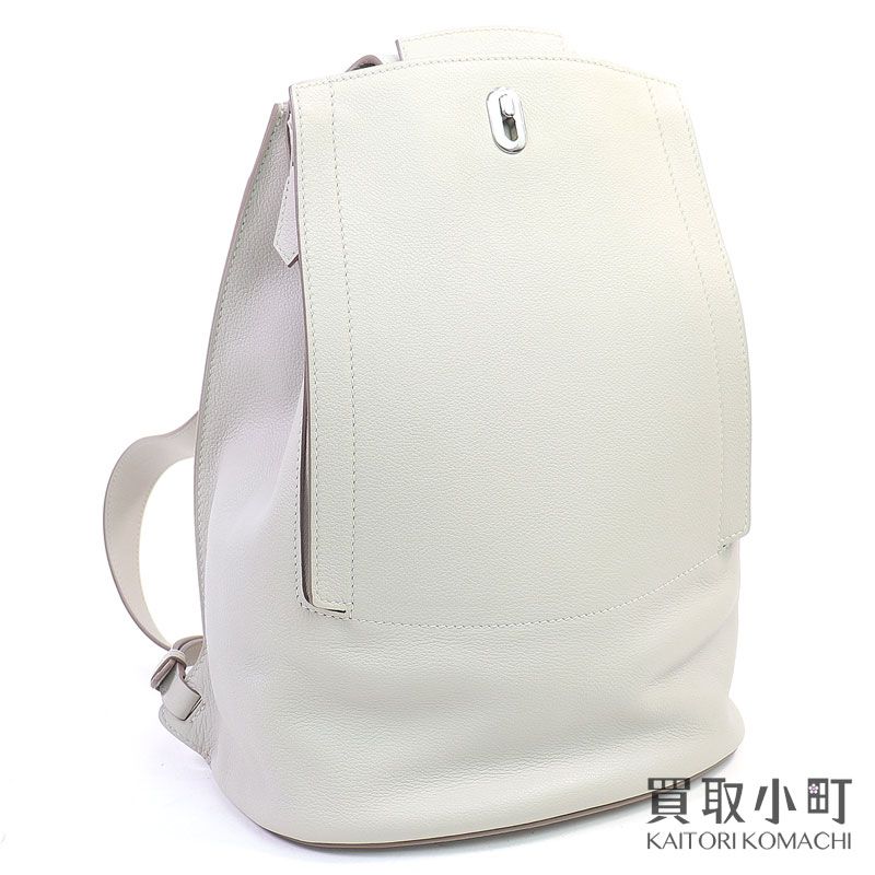 エルメス サックアド GR 24 バックパック エヴァーグレイン シルバー金具 スモール リュックサック デイパック SACK AD