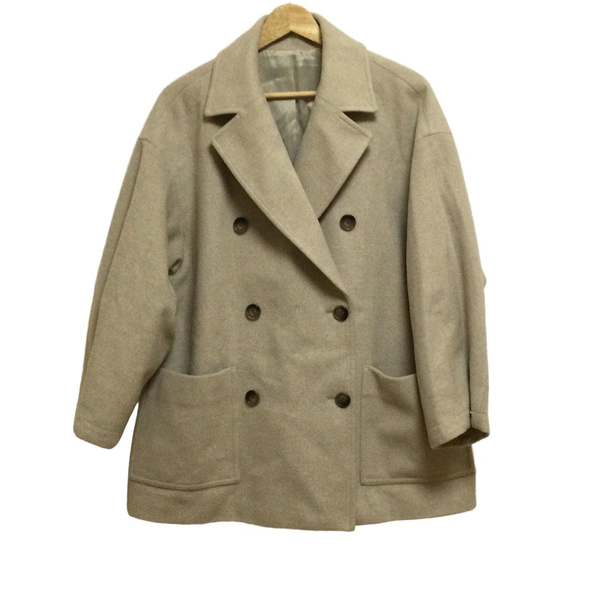 Leilian(レリアン) Pコート サイズ11 M レディース - グレーベージュ