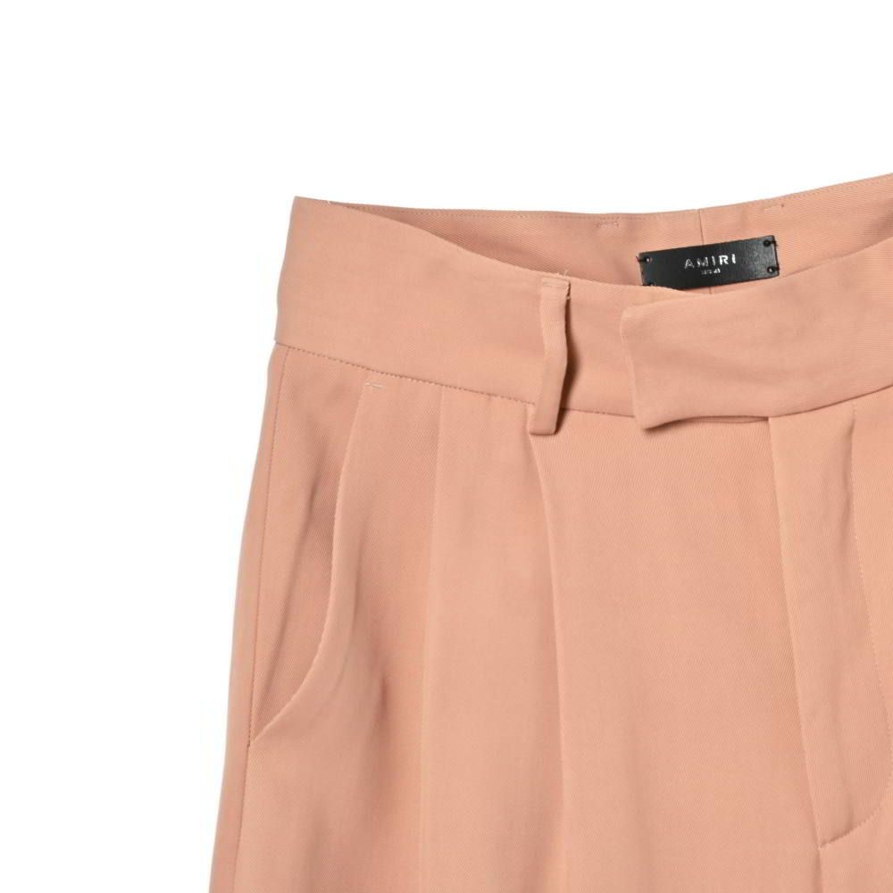 AMIRI ツータック レイヤード ハーフパンツ