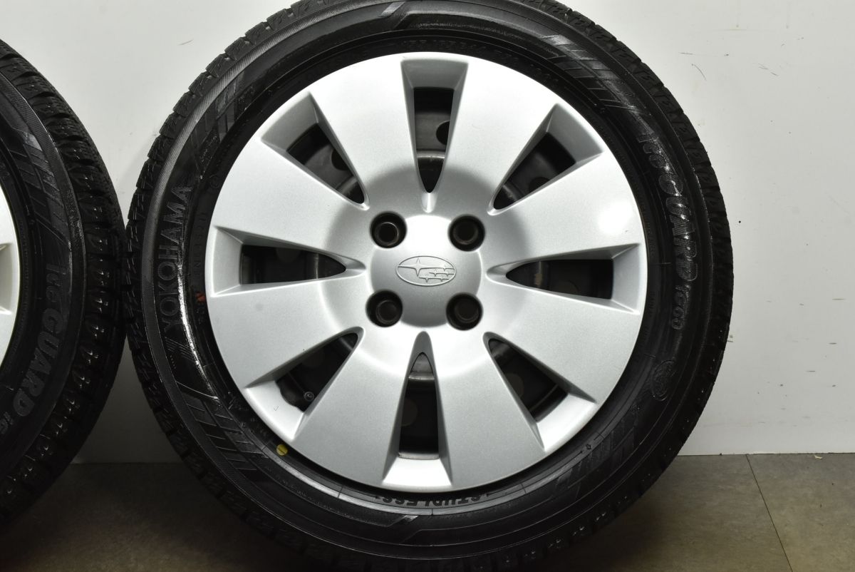  バリ溝 スバル ステラ スチール 14 in 4 5 J 45 ヨコハマ アイスガードiG 60 プレオ プラス R 1 2 シフォン ルクラ カスタム 14インチ タイヤ ホイールセット