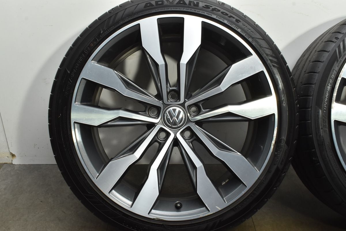  フォルクスワーゲン T Roc 19 in 8 J 47 PCD 112 ヨコハマ アドバンスポーツ V 107 225 40 R 品番 ノーマル戻し 19インチ タイヤ ホイールセット
