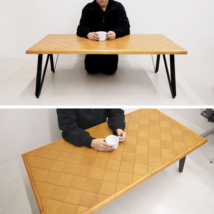 BF最終価格｜12/1まで【送料無料】センターテーブル 天然木 アイアン