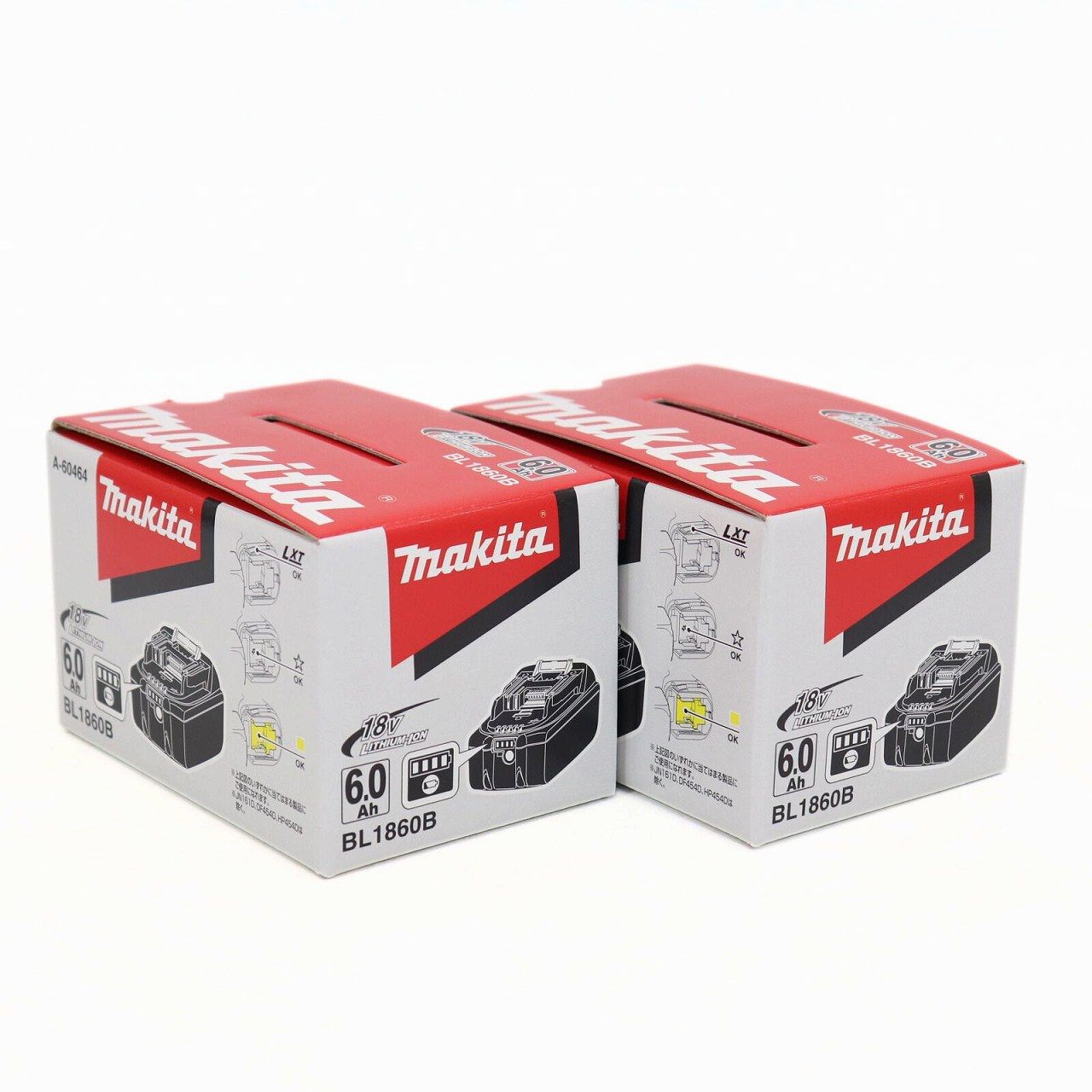 マキタ Makita BL 1860 B 18 V 6.0 Ah リチウムイオンバッテリー セット 13024 HMR