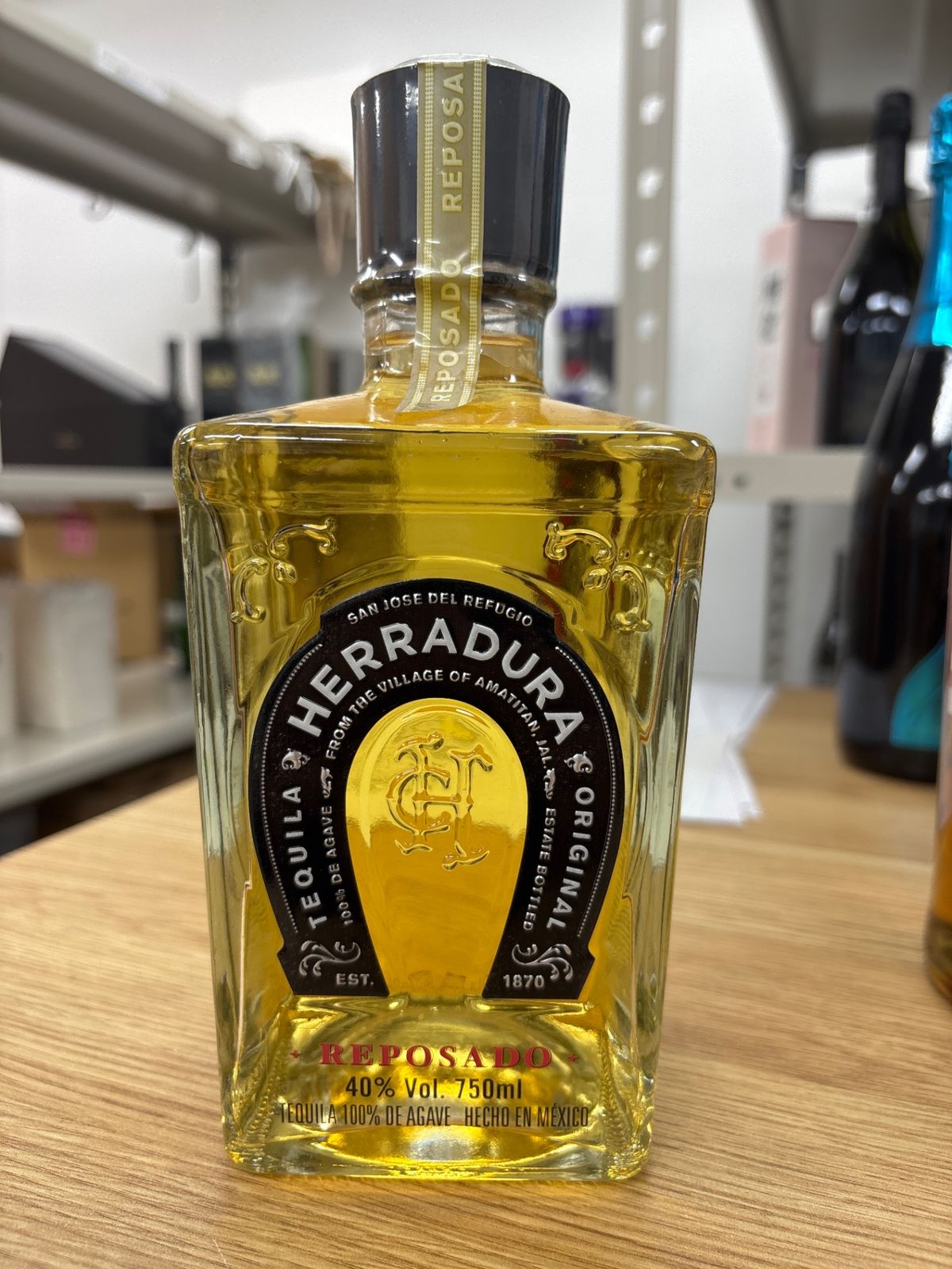 エラドゥーラ レポサド ゴールド テキーラ 750ml 40度 - LIQUORJOY