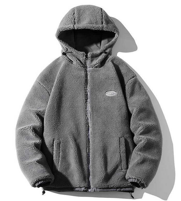  ムートンジャケット 中綿入り ショートコート メンズジャケット フード付き スタンドカラージャケット 立ち襟 厚地 カジュアルジャケット コート ジャケット ファッション