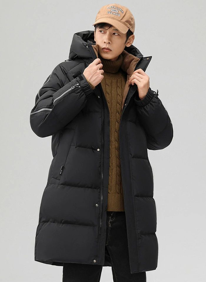 ロングコート ミドル丈