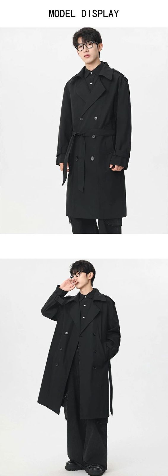  トレンチコート ロングコート メンズコート チェスターコート 秋冬アウター 快適 保温 防風 ダブルブレスト アウター Pコート 男性用 ハン コート ジャケット ファッション