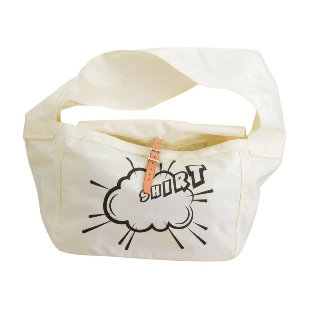 コムデギャルソン Comme Des Garcons SHIRT ショルダーバッグ ナイロン ホワイト FI-K 202 レディース F-B 6879