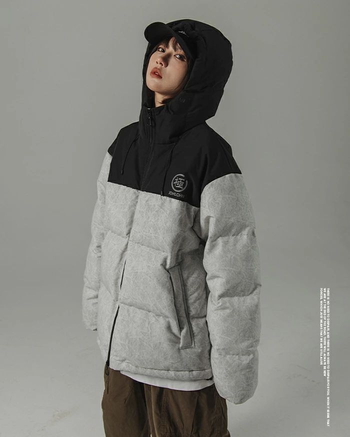 ジップアップ 中綿コート