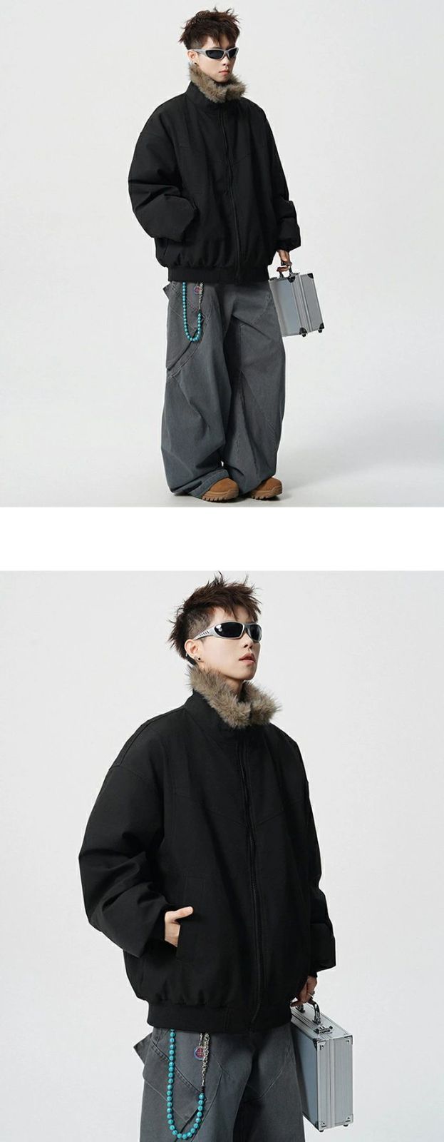 ファーコート メンズジャケット
