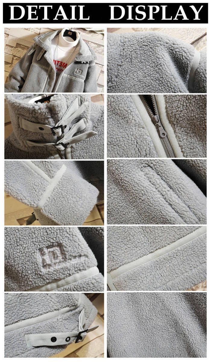  ムートンジャケット 厚手 ショートコート メンズジャケット スタンドカラージャケット 立ち襟 ライダースジャケット 厚地 カジュアルジャケ コート ジャケット ファッション