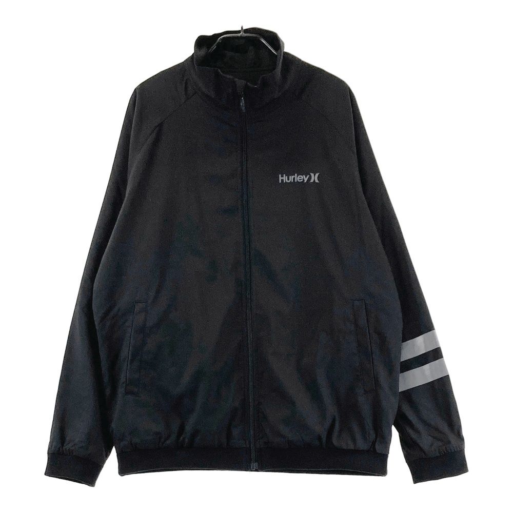 サイズ X-LARGE HURLEY SS ジップジャケット ブラック系 ゴルフウェア メンズ ストスト