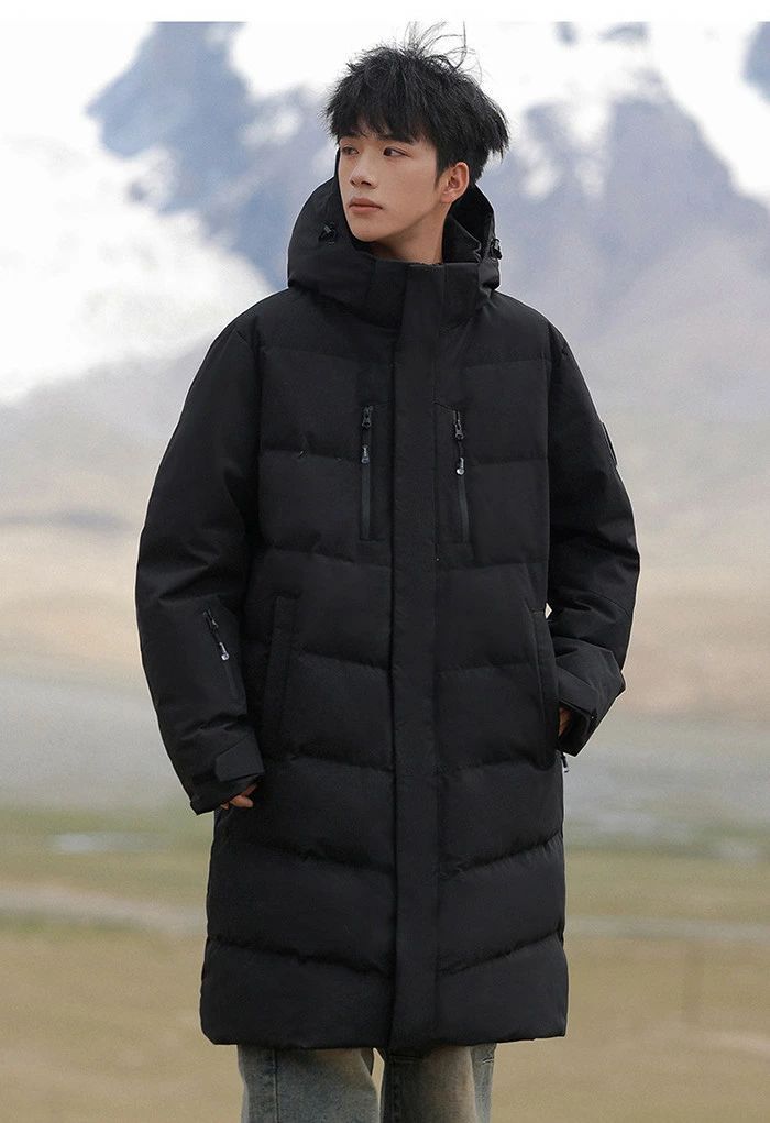 ジップアップパーカー フード付き