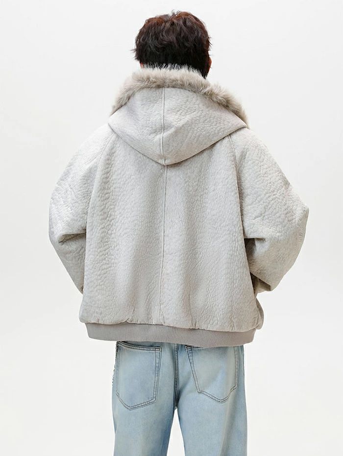 メンズジャケット 毛皮コート