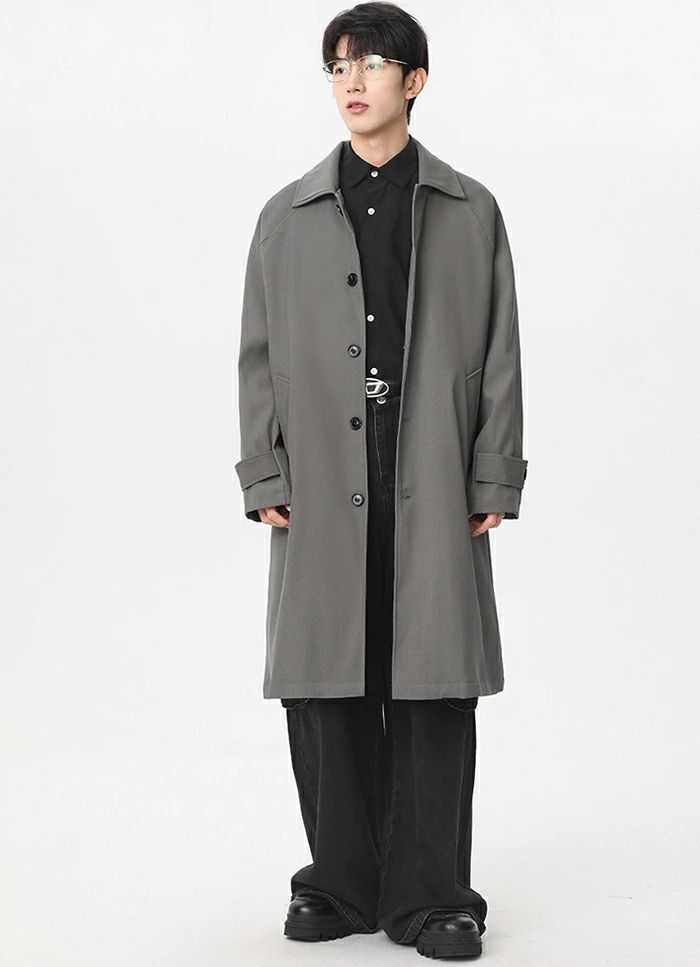 ミドル丈コート カジュアルコート