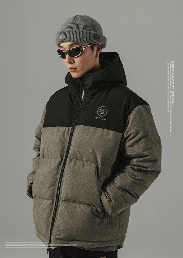 ジップアップ 中綿コート