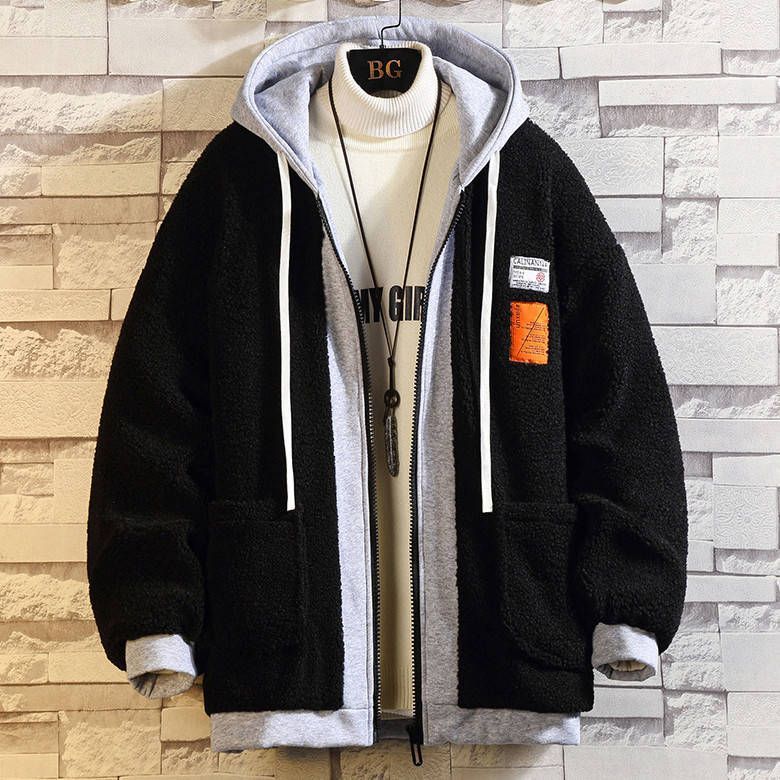 メンズジャケット フード付き