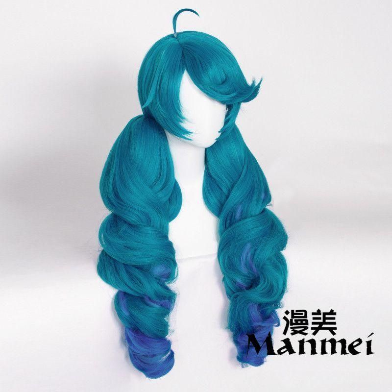 漫美 リーグ オブ レジェンド グウェン コスプレウィッグ