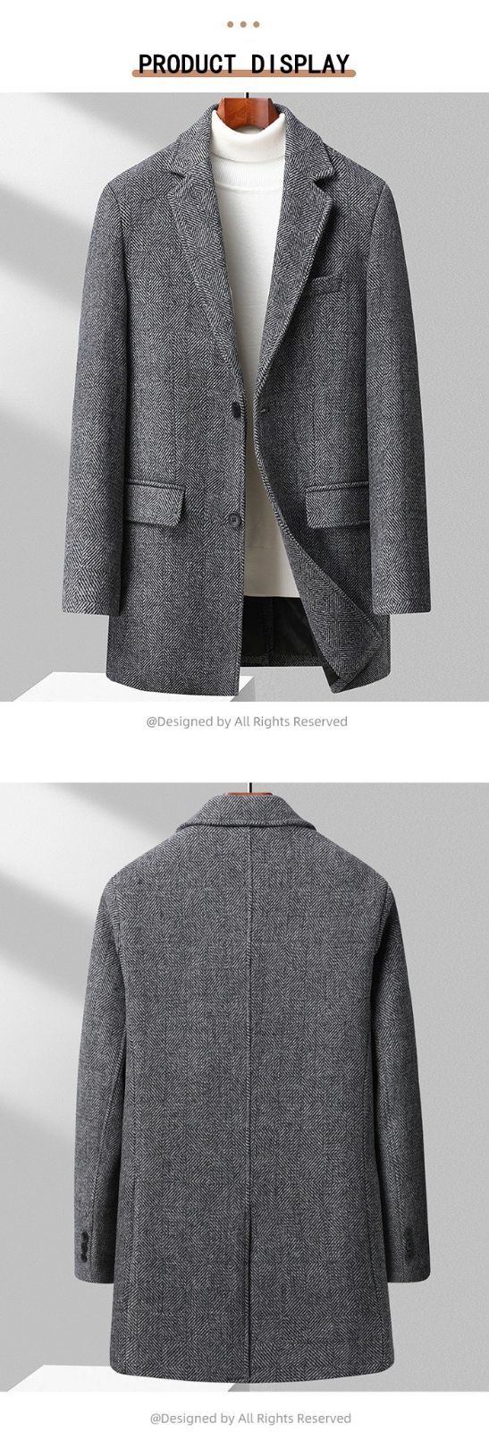 中綿入り コート