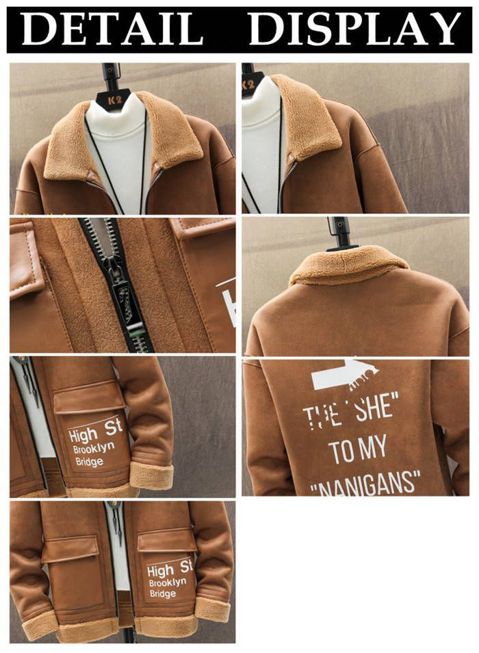 ライダースジャケット 厚地