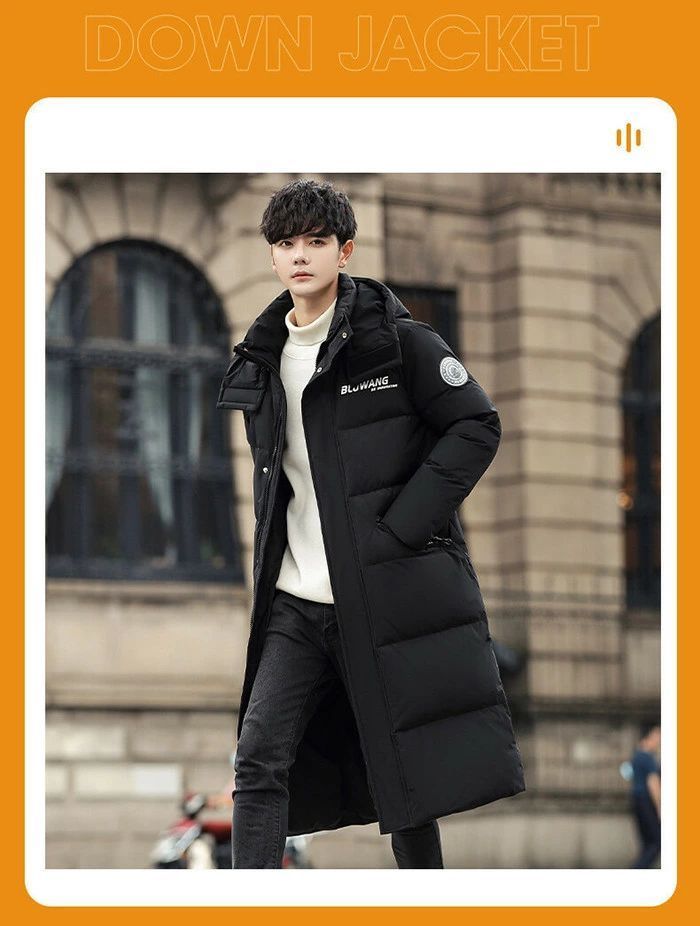 ダウンコート メンズ ロングコート ダウン90 保温 暖かい 軽量 レディース ロング丈 ダウンジャケット 中綿コート グラデーション 防寒着