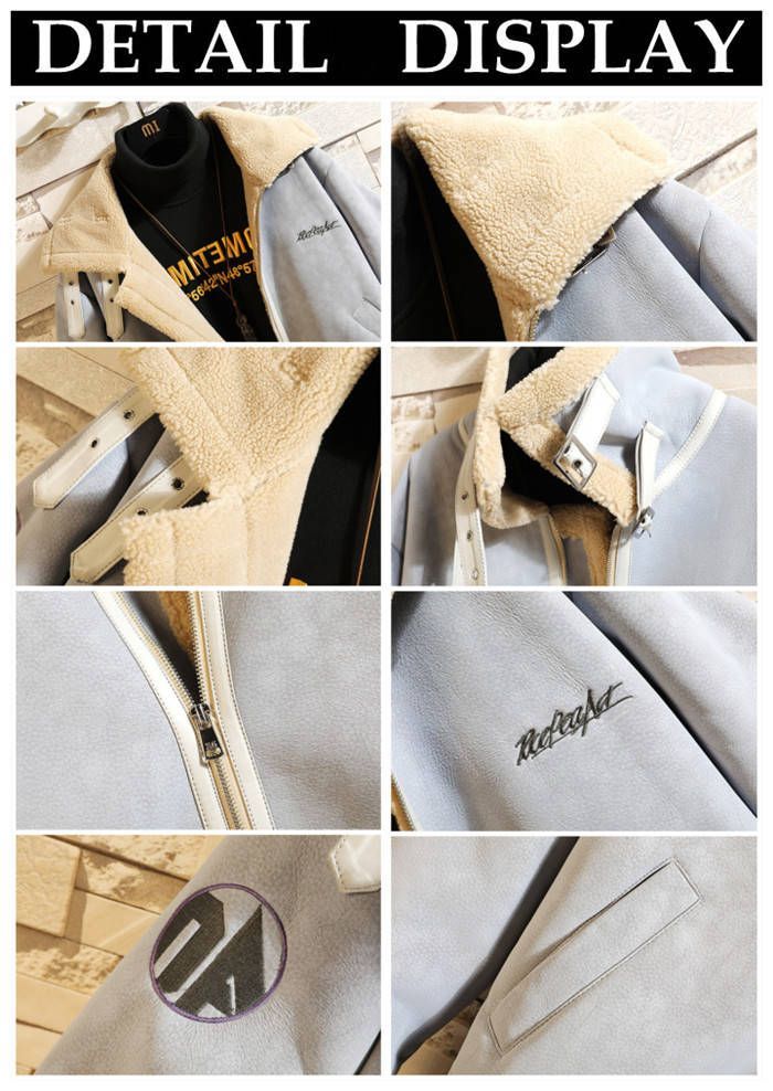 立ち襟 ライダースジャケット