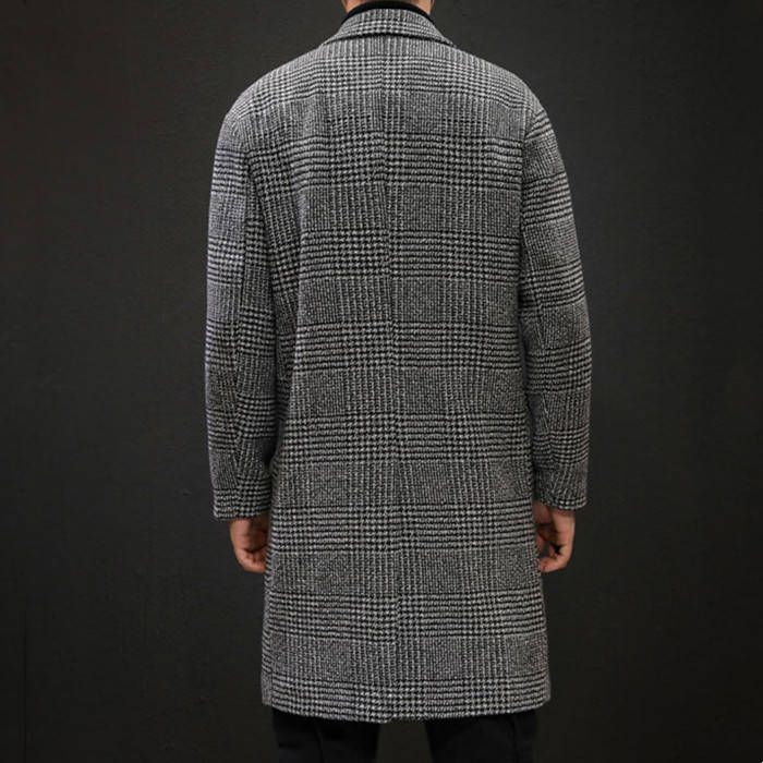 チェック柄 ミドル丈