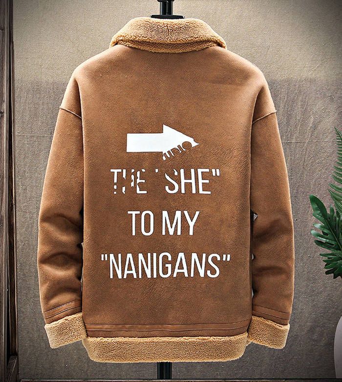 スエード生地 ライダースジャケット