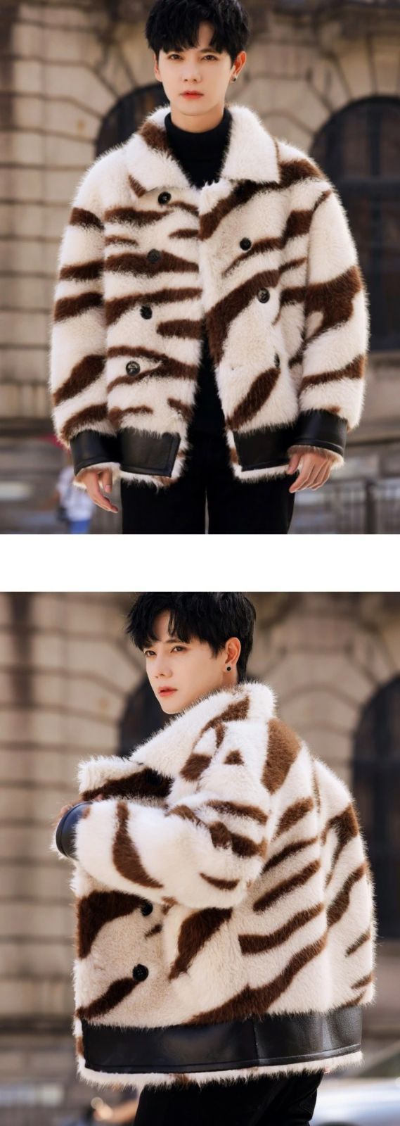 男性 ピーコート