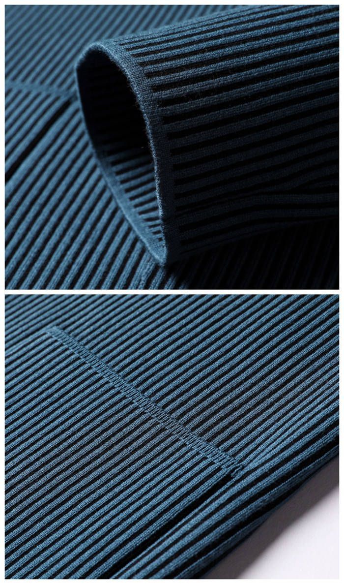 開襟 ニットジャケット