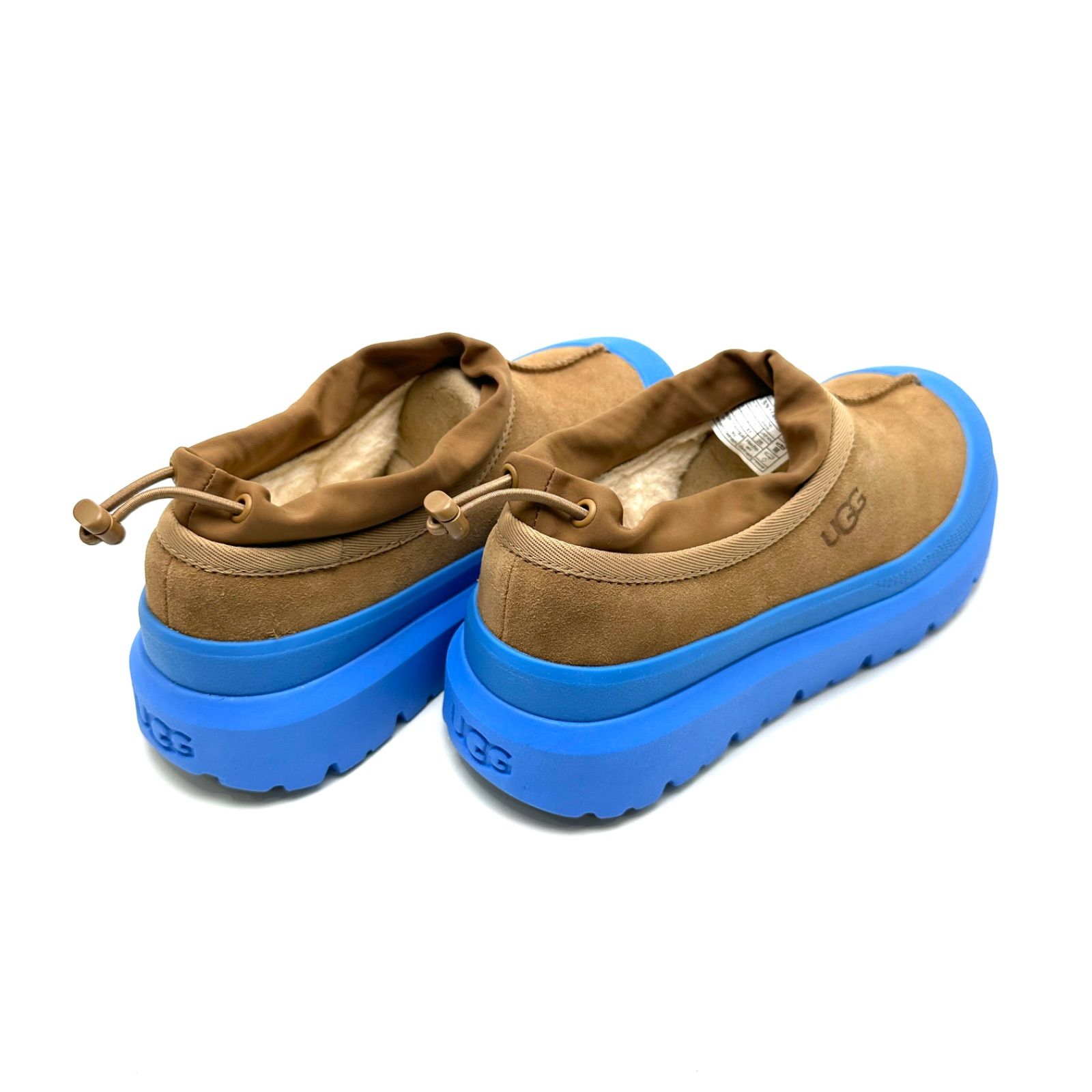  元住吉 1144096 タスマン ウェザー ハイブリッド レインシューズ スリッポン US 8 JP 26 0 cm ベージュ ブルー 系 メンズ スリッポン 靴