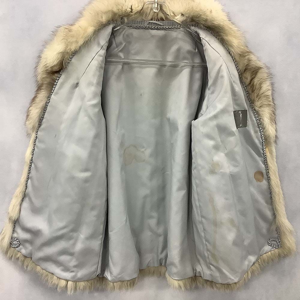 SAGA FOX サガフォックス 毛皮コート 銀サガ - メルカリ