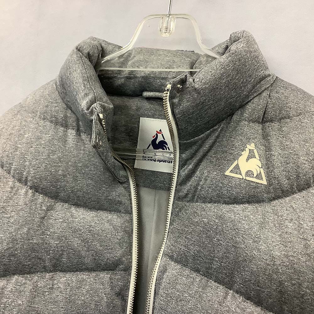 ルコックスポルティフ ゴルフ ダウンジャケット ライトグレー le coq sportif ルコックスポルティフ ダウンジャケット - メルカリ