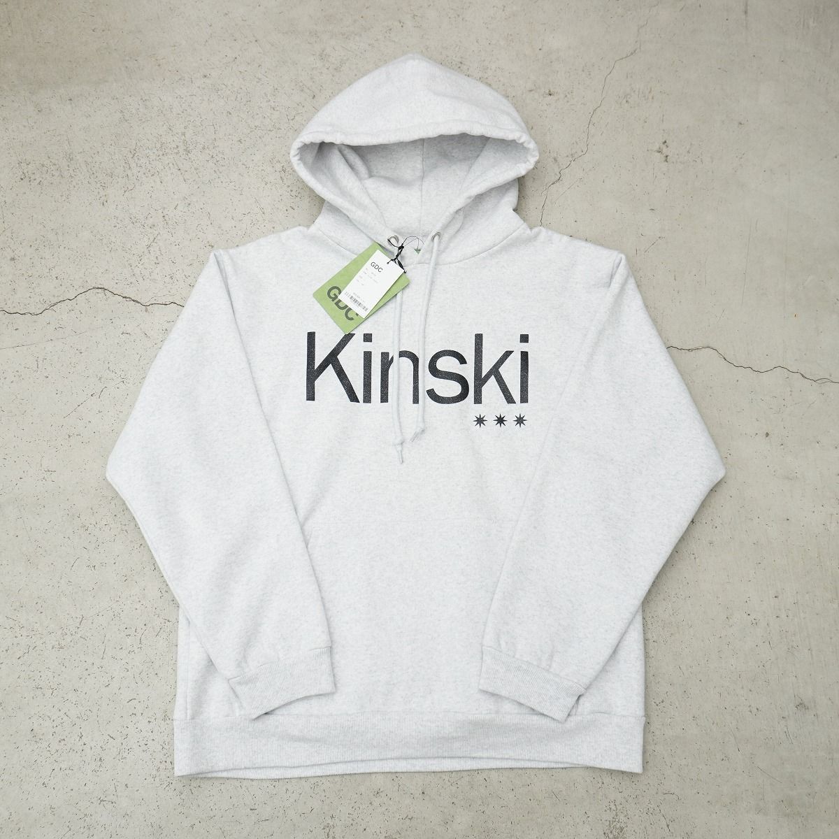 極美品25AW GDC ジーディーシー KINSKI Hoodie プリント スウェット