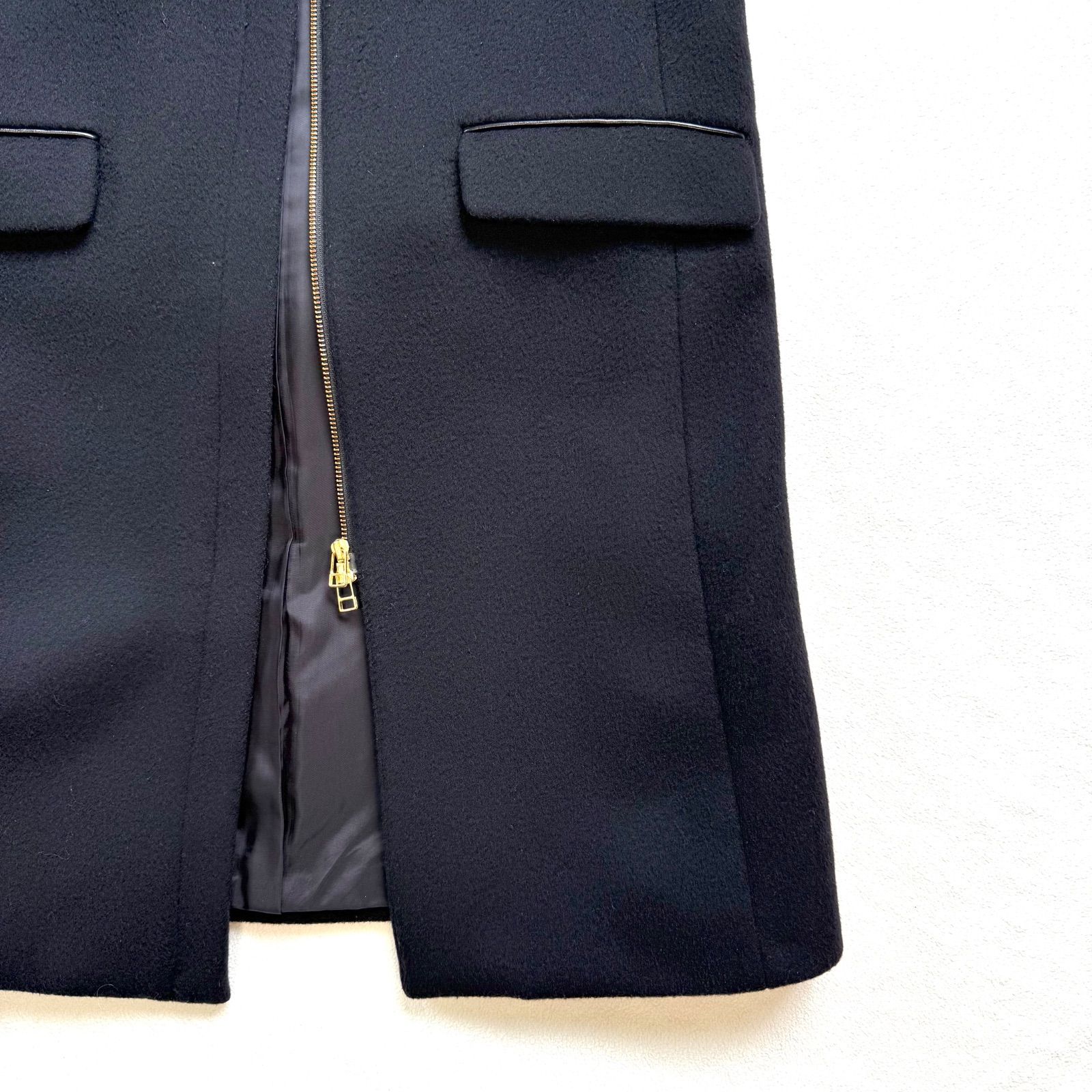 極美品・38✨イエナ 二重織り シャルムフード コクーン コート ノー