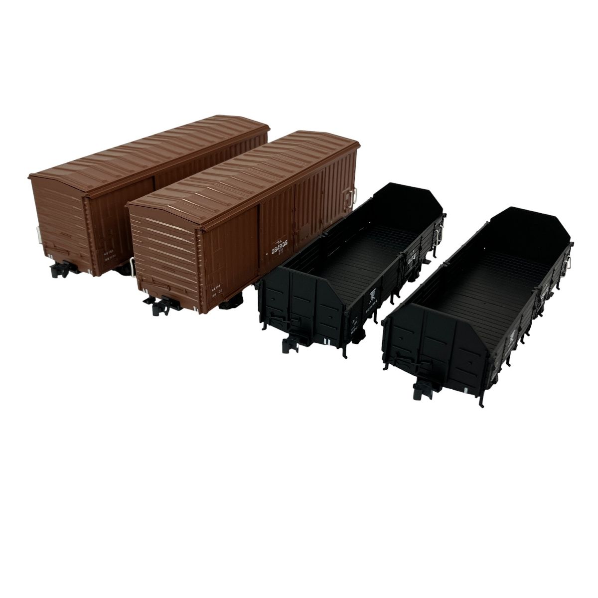 KATO 1-808 1-809 ワム80000 有蓋車 トラ45000 無蓋車 2軸貨車 4両セット HOゲージ 鉄道模型