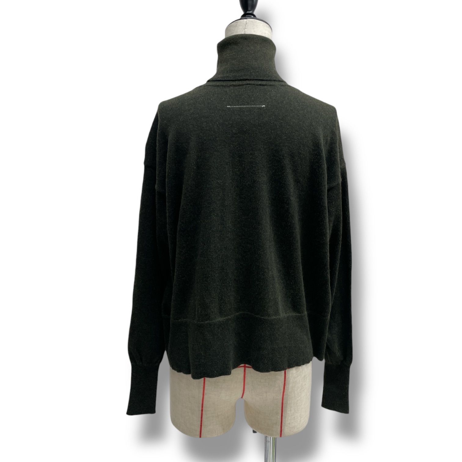 マルタンマルジェラ緑タートルニット Maison Margiela（旧Maison 