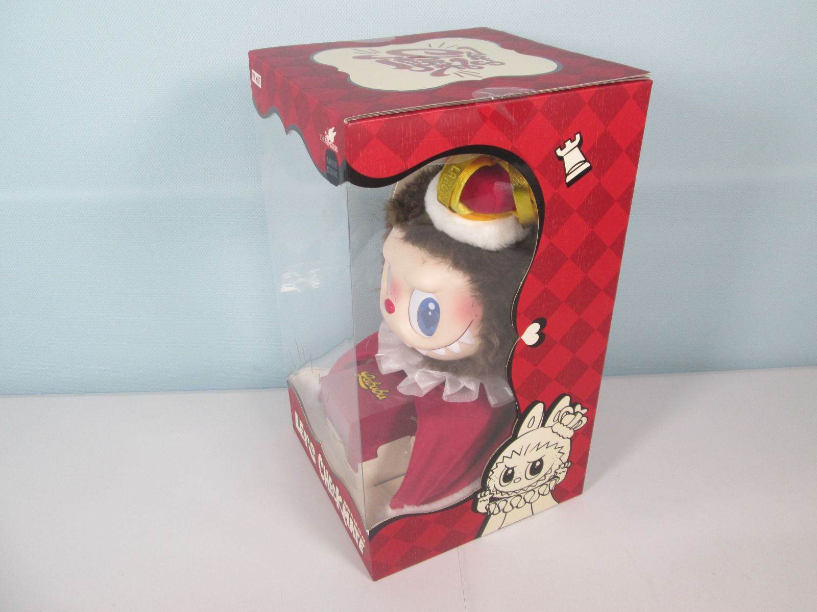 大清水30-1-1122sw】LABUBU 王冠 ぬいぐるみ 「THE MONSTERS Let's