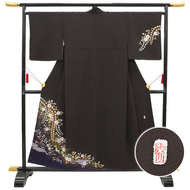 新古品】 すごい値！ 訪問着 袷 未使用 フォーマル 着物 正絹 桐屋 翠