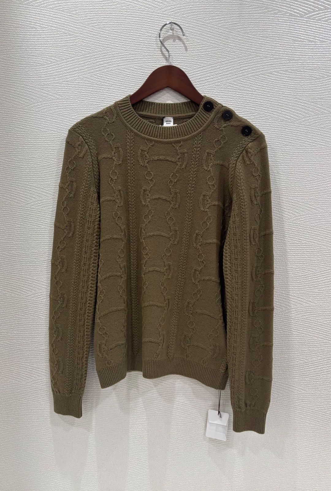 エルメス　長袖ニットセーター　サイズ38 エルメス 長袖ニットセーター サイズ38 □美品□HERMES エルメス