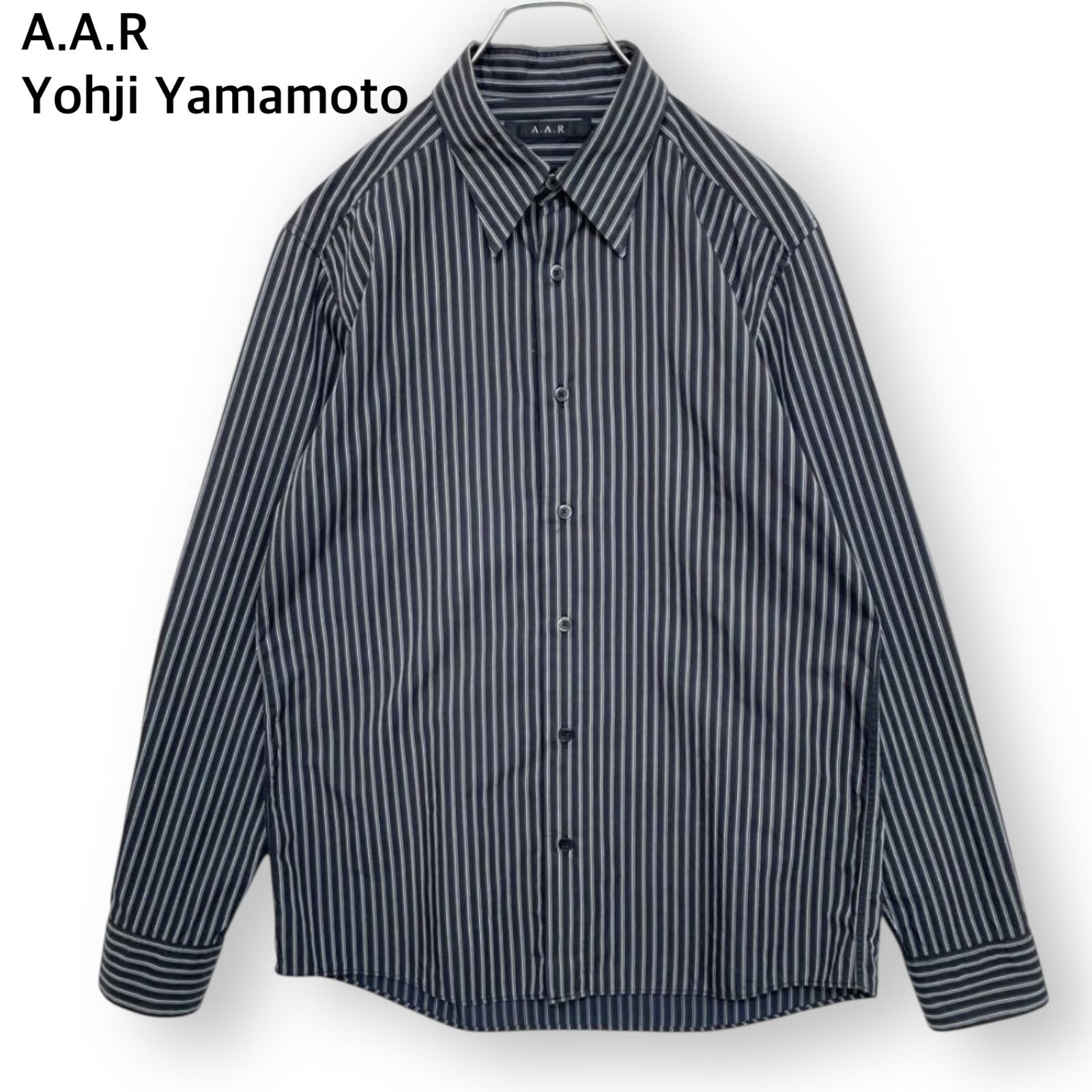 美品 A.A.R ヨウジヤマモト Yohji Yamamoto 長袖シャツ ストライプ 90s