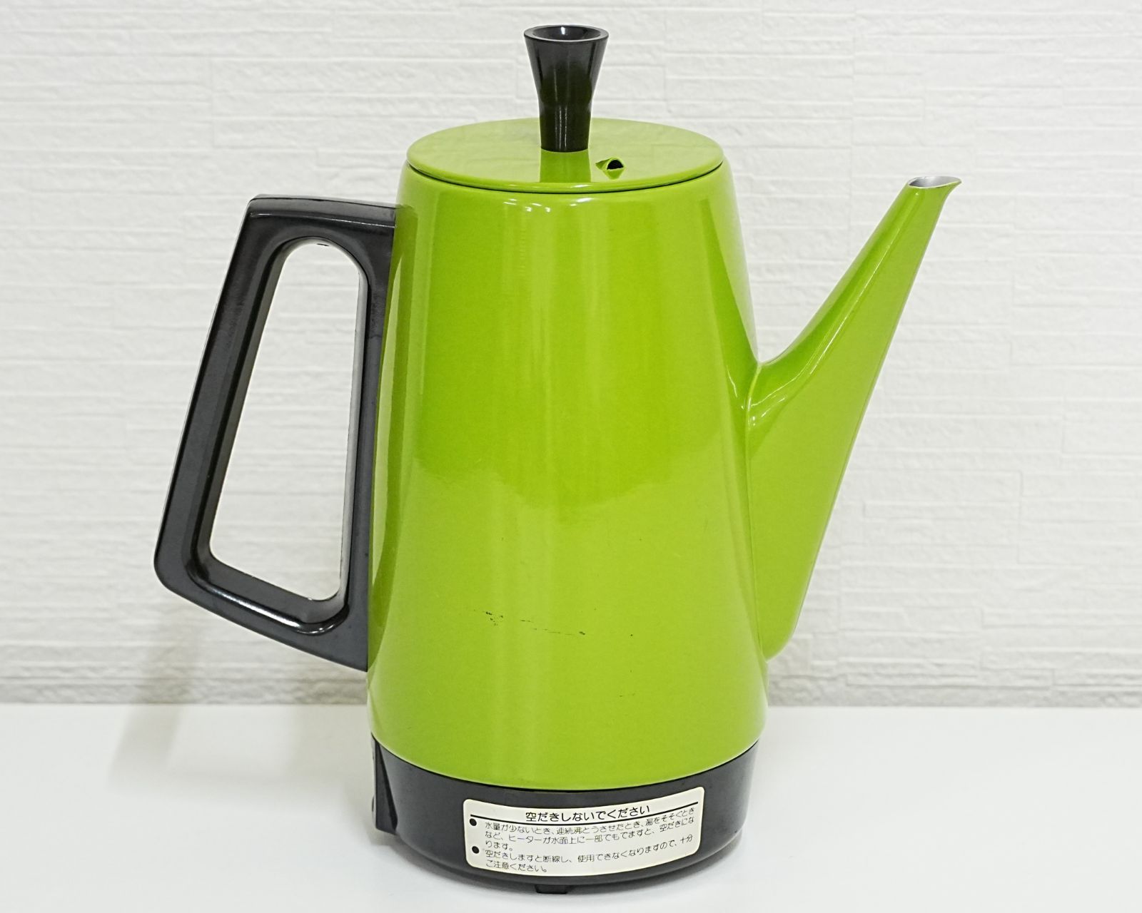 NI] ナショナル 電気ポット NC-503C 松下電器 National 緑 グリーン