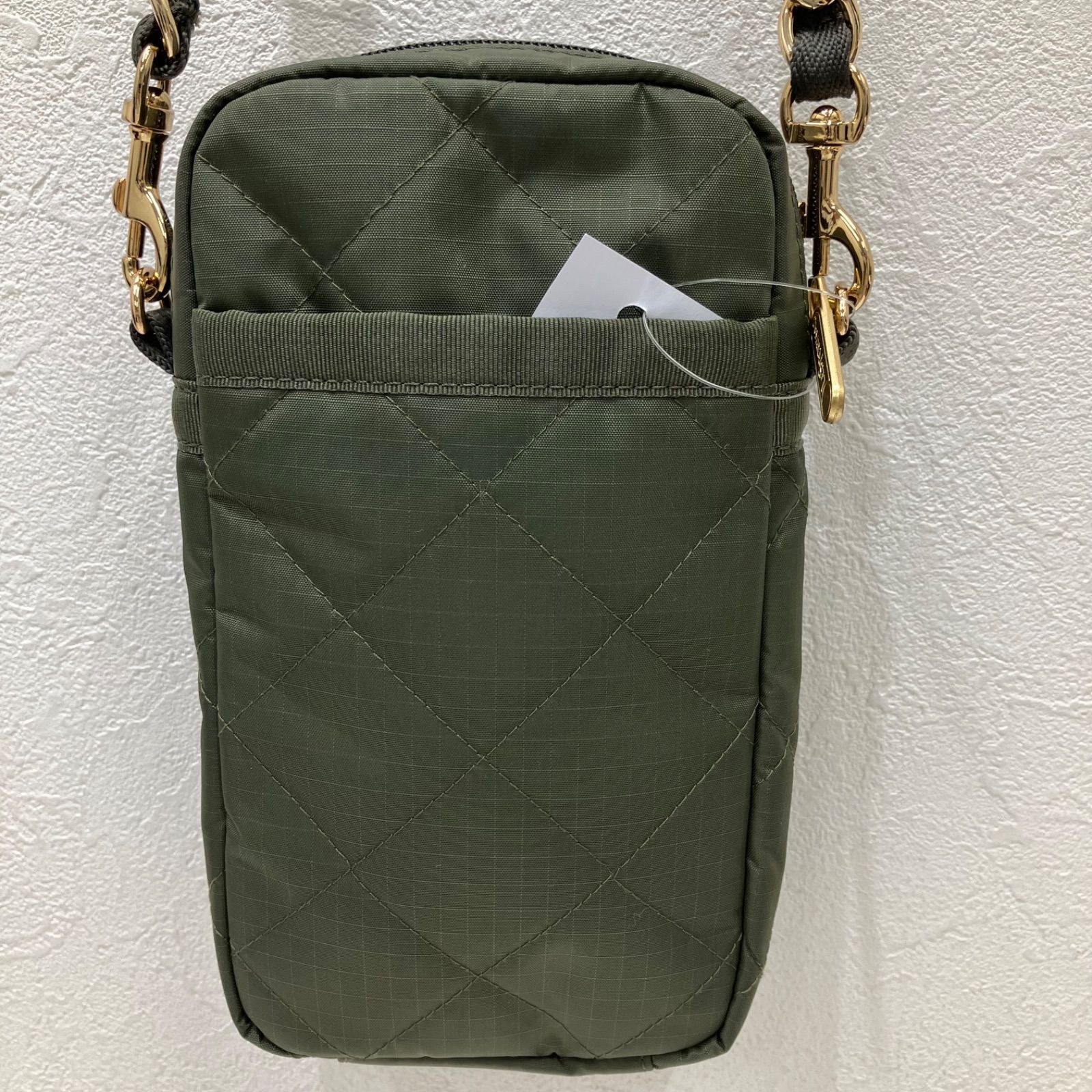 6618 LeSportsac レスポートサック ダークオリーブチェーンキルト 