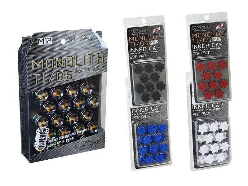 KYO EI キックス モノリス T 1 06 樹脂キャップ付 M 12 P 5 ネオクロ