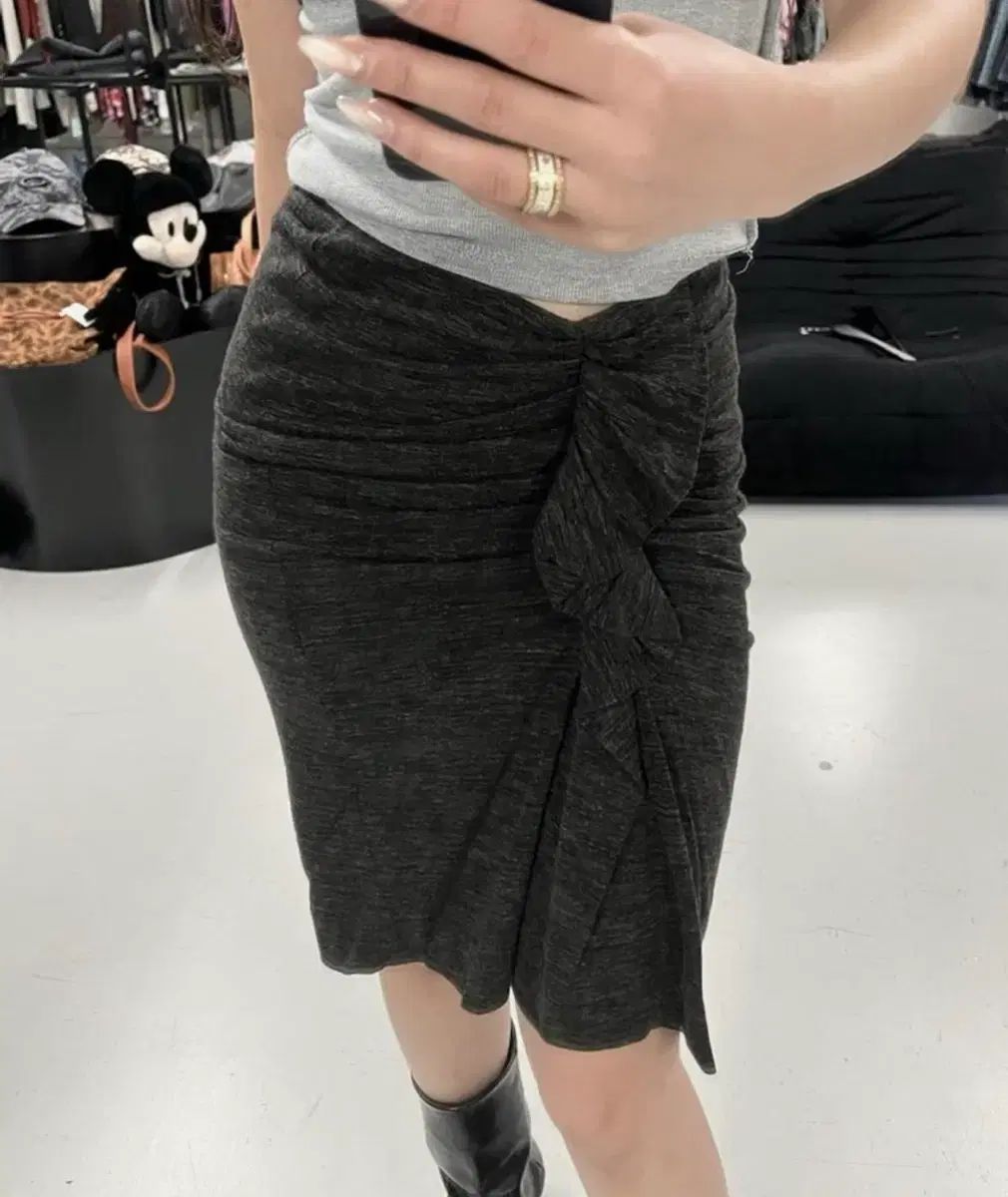 ヴィンテージ イザベルマラン エトワール ドレープ ラッフル スカート