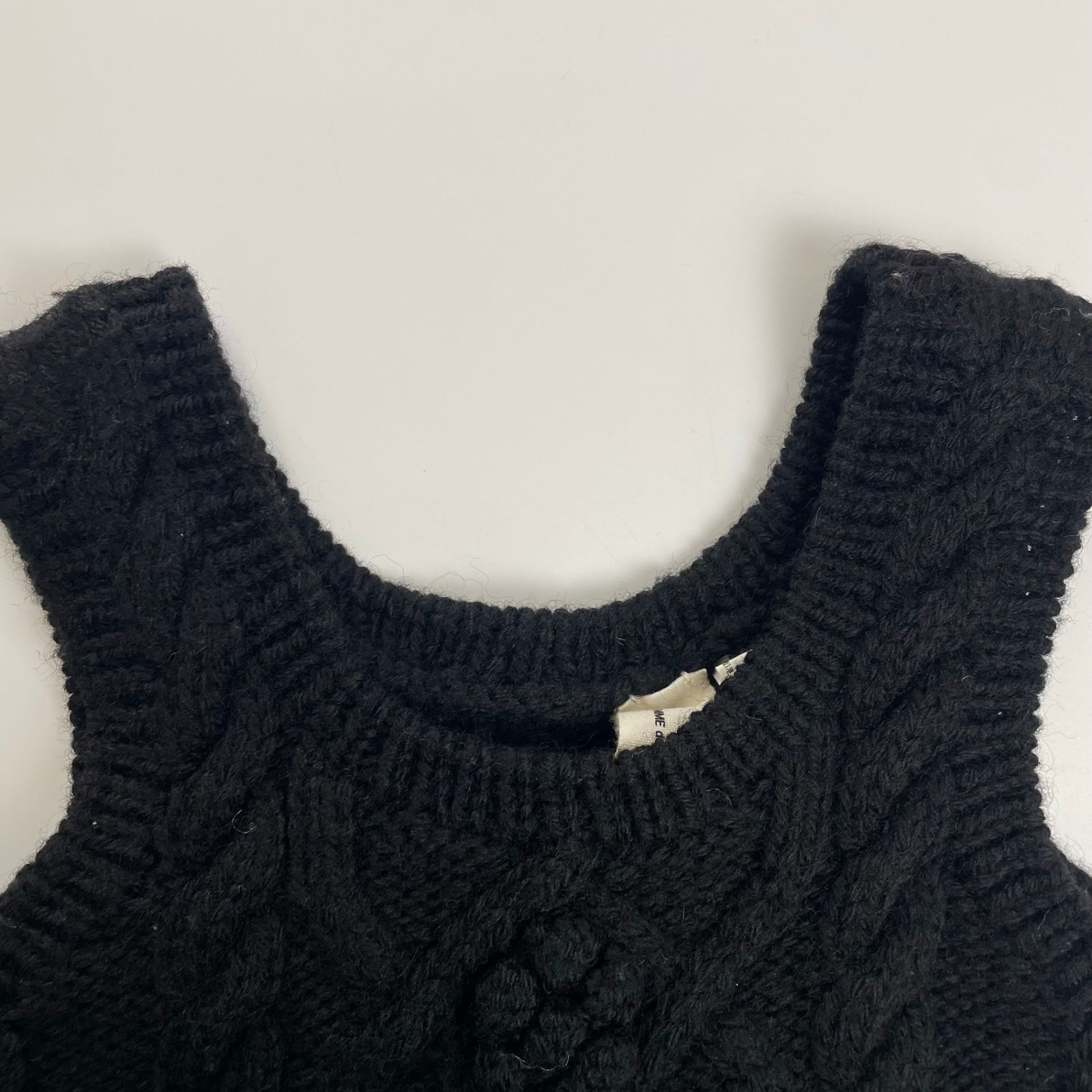 TAO コムデギャルソン　ビスチェ tao COMME des GARCONS タオ コムデギャルソン / 05AW ケーブルニット