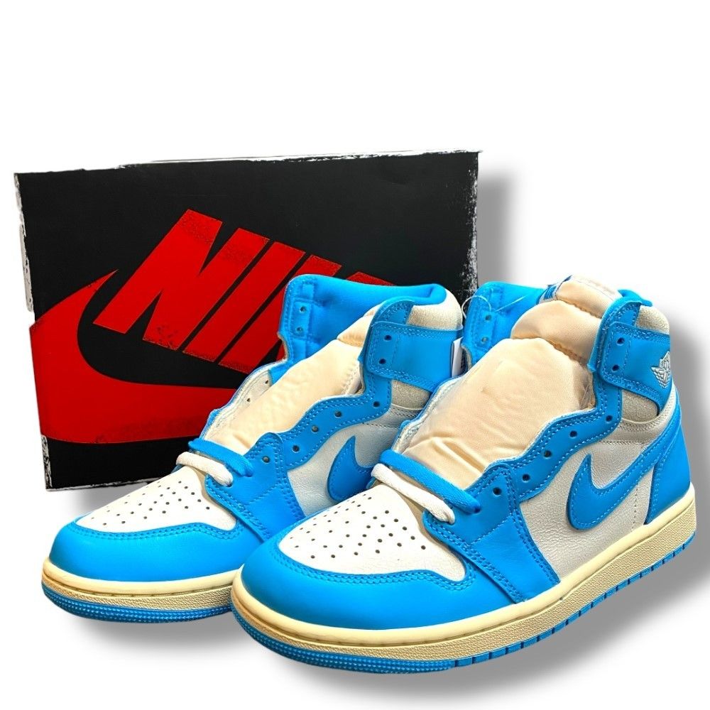 26cm NIKE AIR JORDAN 1 RETRO HIGH OG UNC Reimagined DZ5485-402