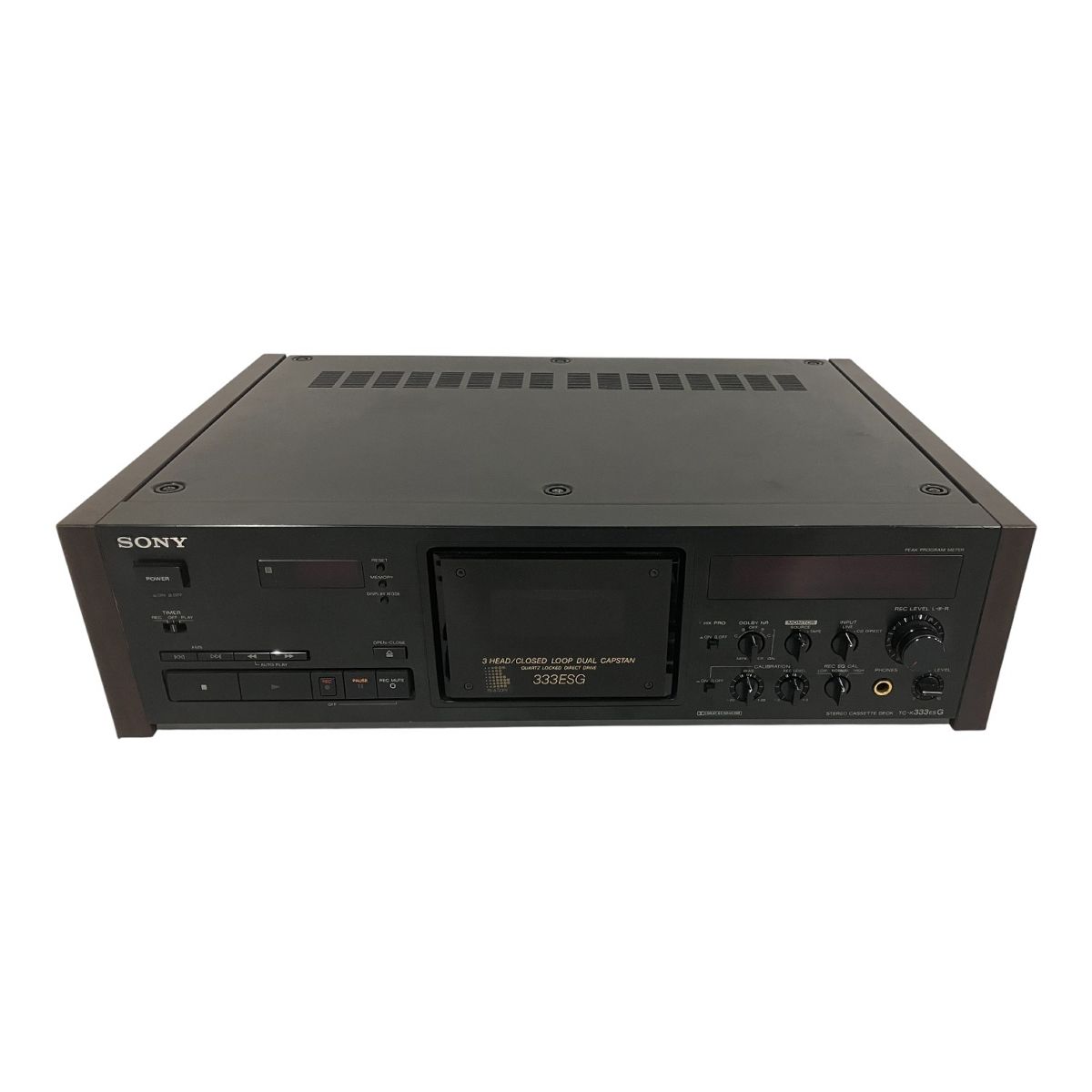 SONY TC K 333 ESG カセット デッキ ソニー 音響 機器 機材 オーディオ
